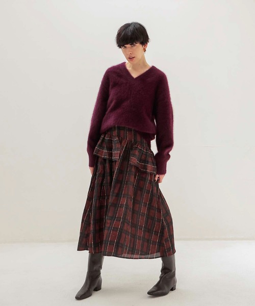 DRESSLAVE（ドレスレイブ） ニット セーター fox cashmere vneck