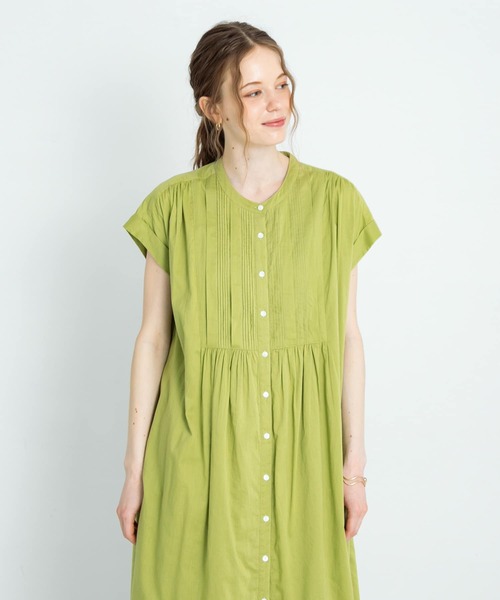 「URBAN RESEARCH Sonny Label」 半袖ワンピース FREE ブラック レディース_画像2