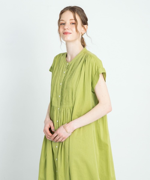 「URBAN RESEARCH Sonny Label」 半袖ワンピース FREE ブラック レディース_画像3