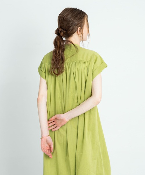 「URBAN RESEARCH Sonny Label」 半袖ワンピース FREE ブラック レディース_画像4