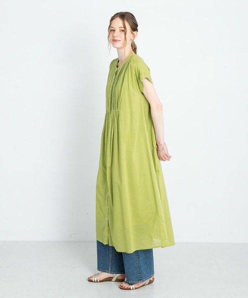 「URBAN RESEARCH Sonny Label」 半袖ワンピース FREE ブラック レディース_画像6