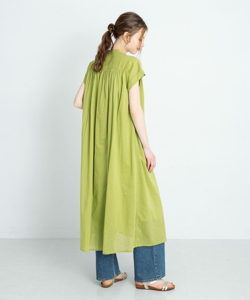 「URBAN RESEARCH Sonny Label」 半袖ワンピース FREE ブラック レディース_画像7