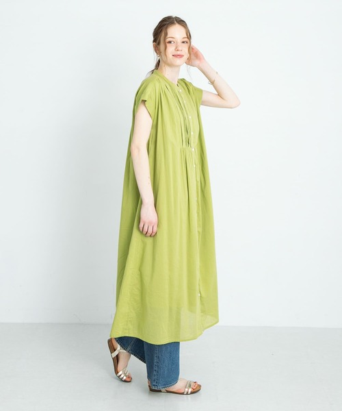 「URBAN RESEARCH Sonny Label」 半袖ワンピース FREE ブラック レディース_画像8