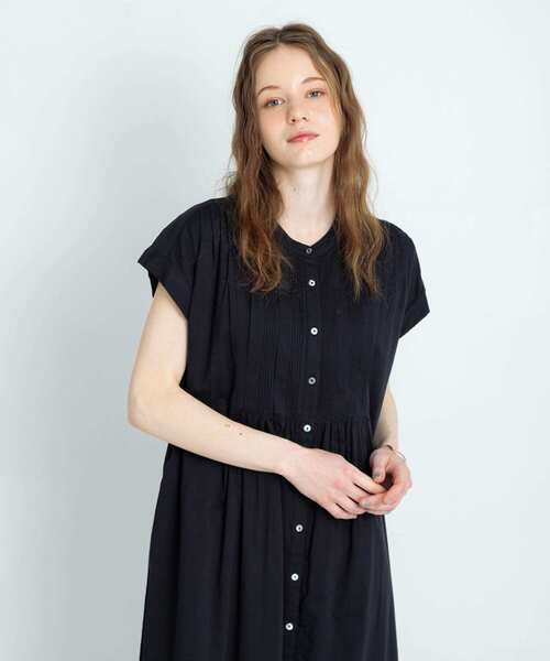 「URBAN RESEARCH Sonny Label」 半袖ワンピース FREE ブラック レディース_画像9