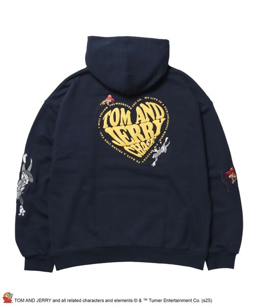 パーカー 「SEQUENZ（シークエンズ）」TJ HEART LOGO P/K / プル