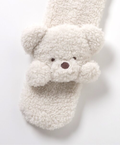 apres les cours（アプレレクール） マフラー tiny bear マフラー