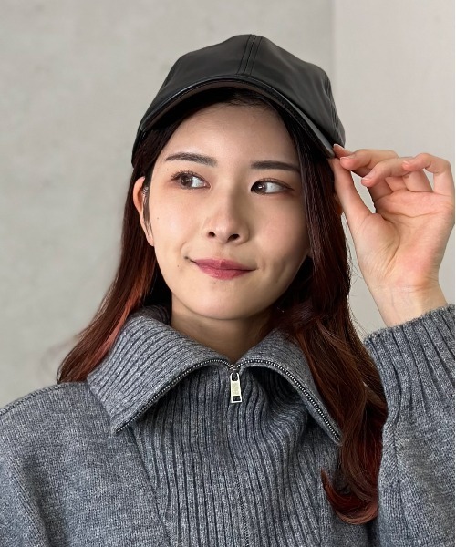 「Per sist ence」 キャップ FREE ブラック レディース_画像3