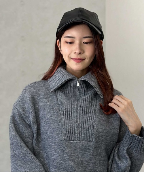 「Per sist ence」 キャップ FREE ブラック レディース_画像4