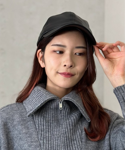 「Per sist ence」 キャップ FREE ブラック レディース_画像5