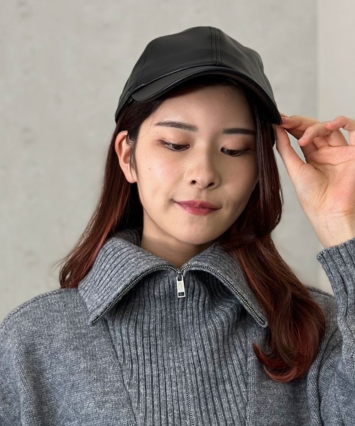 「Per sist ence」 キャップ FREE ブラック レディース_画像6