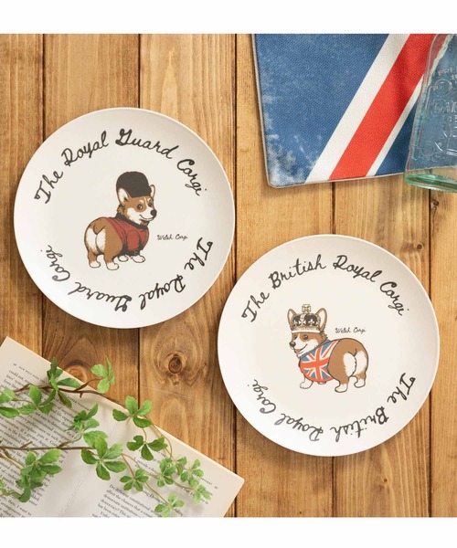 Jubilee（ジュビリー） 食器 英国犬 コーギー＆キャバリア ロイヤル