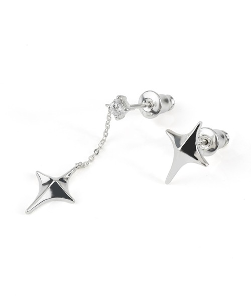 e.m.（イーエム） ピアス 十字星ピアス/25CC/レディース/メンズ