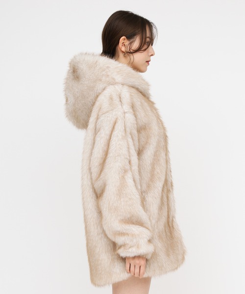 ロイヤルパーティ アウター ROYAL PARTY（ロイヤルパーティー） コート アウター フーディーファー