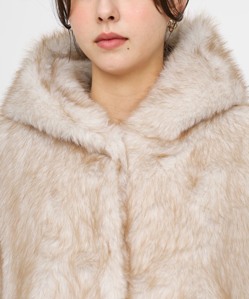 ROYAL PARTY（ロイヤルパーティー） コート アウター フーディーファー