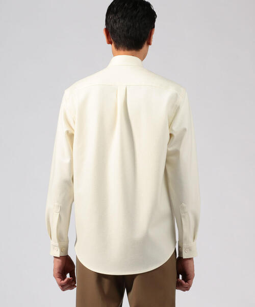 「CABaN」 長袖シャツ M ネイビー メンズ_画像7