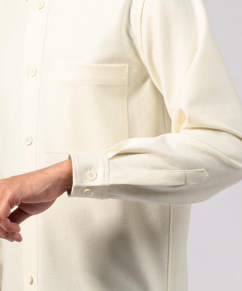 「CABaN」 長袖シャツ M ネイビー メンズ_画像10