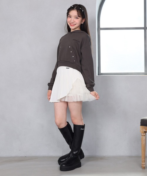 PINKHUNT（ピンクハント） スカート アシンメトリー プリーツスカート