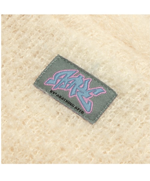 ア　ベイシング　エイプ　レディースカーディガン Sサイズ AAPE BY A BATHING APE（エーエイプバイアベイシングエイプ