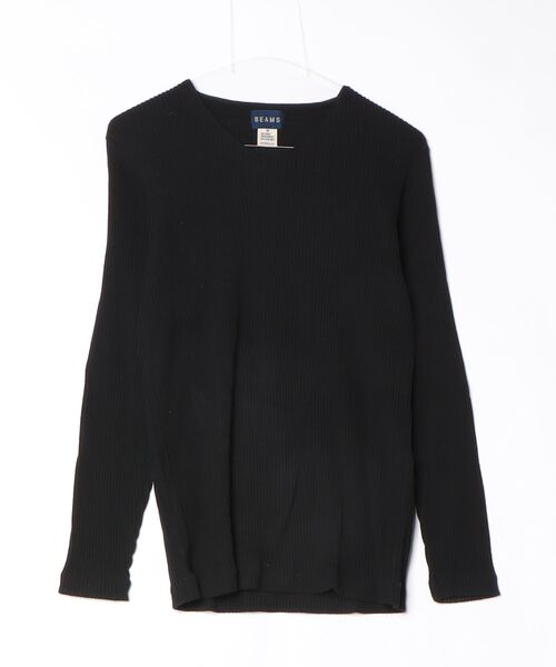 BEAMS（ビームス） 長袖Tシャツ M ブラック メンズ : ZOZOTOWN Yahoo