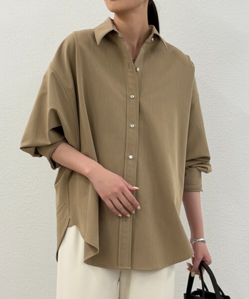 Loungedress（ラウンジドレス） ブラウス シャツ TR BIGシャツ