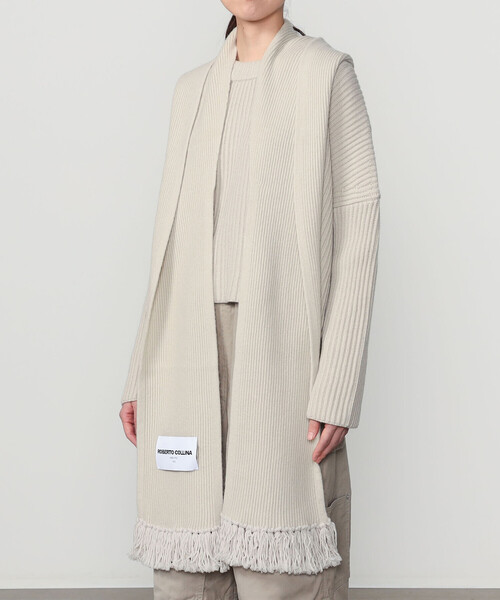 Roberto collina マルラー　ストール ROBERTO COLLINA（ロベルトコリーナ） ストール マフラー | ニット