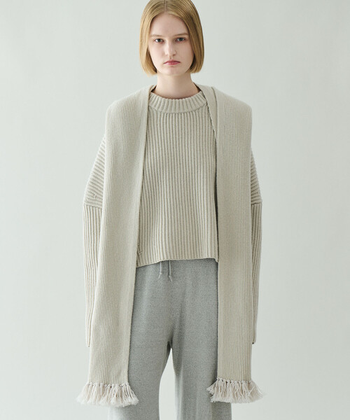 Roberto collina マルラー　ストール ROBERTO COLLINA（ロベルトコリーナ） ストール マフラー | ニット