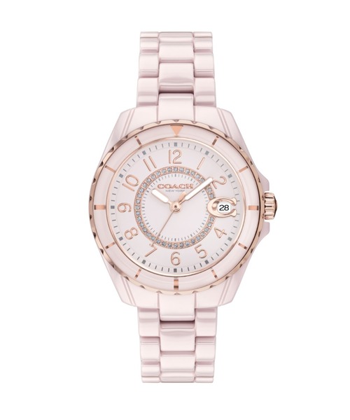 COACH（コーチ） 腕時計 PRESTON レディース ウォッチ セラミック