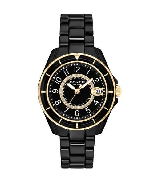 COACH（コーチ） 腕時計 PRESTON レディース ウォッチ セラミック