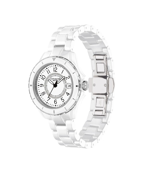 COACH（コーチ） 腕時計 PRESTON レディース ウォッチ セラミック