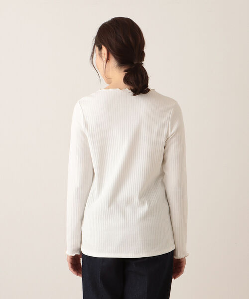 「Afternoon Tea」 長袖ニット MEDIUM ベージュ レディース_画像8