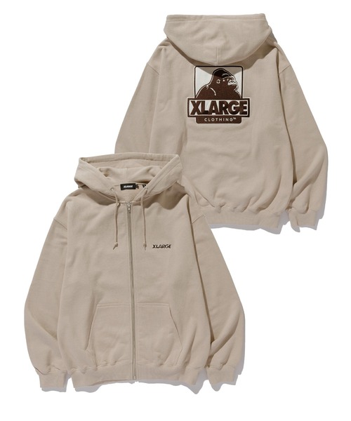 XLARGE（エクストラ ラージ） パーカー OG BOX ZIP UP HOODED