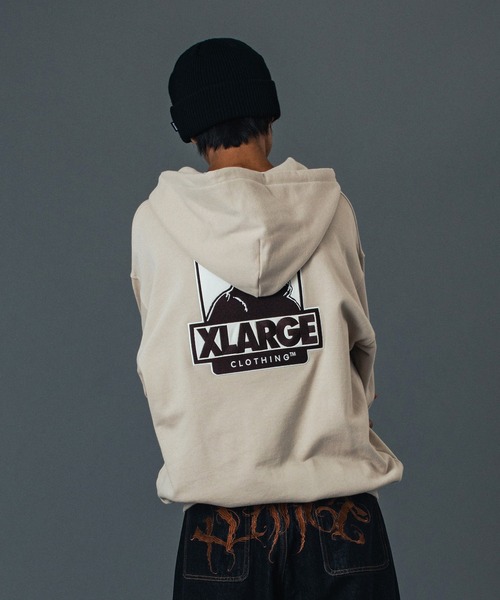 HYPER ORIGINAL パーカー XLARGE（エクストラ ラージ） パーカー BACKSIDE SLANTED OG ZIP