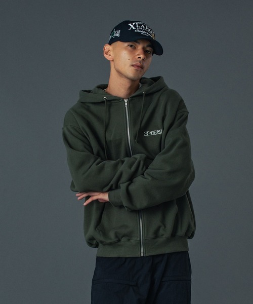 XLARGE（エクストラ ラージ） パーカー OG BOX ZIP UP HOODED