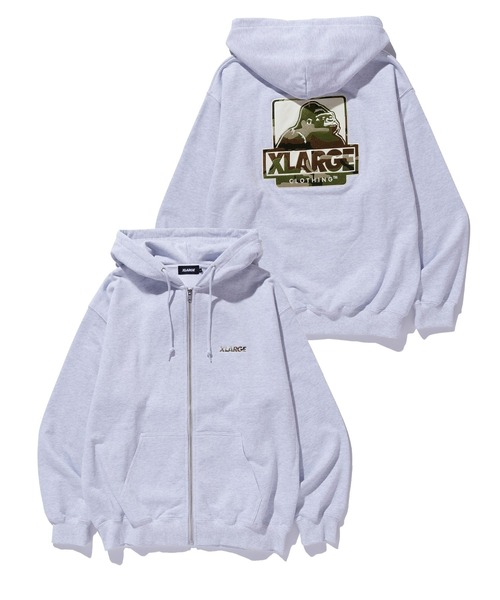 XLARGE（エクストラ ラージ） パーカー OG BOX ZIP UP HOODED