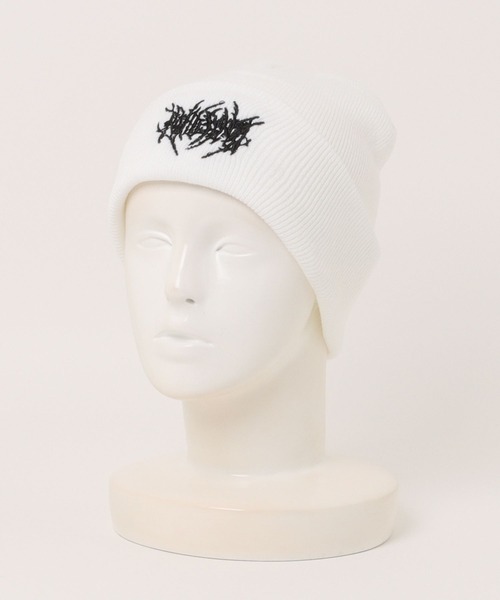 VIBGYOR ニット帽 ニットキャップ 「IZU」 メタルロゴ刺繍ストリート