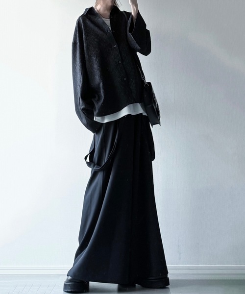 「LILL」 長袖シャツ M ホワイト メンズ_画像2