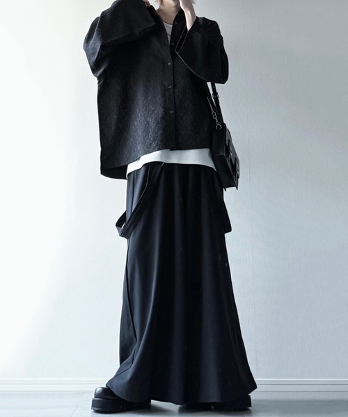 「LILL」 長袖シャツ M ホワイト メンズ_画像3