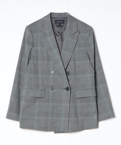 UNTITLED（アンタイトル） テーラードジャケット 02 グレー レディース