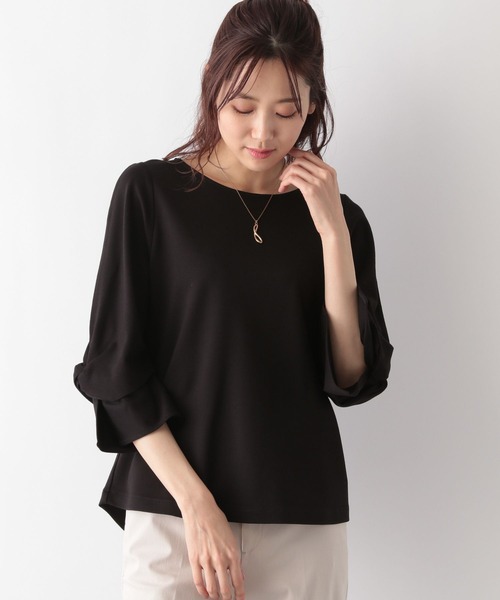 [GLOBAL WORK] 7 минут рукав cut and sewn LARGE черный женский 