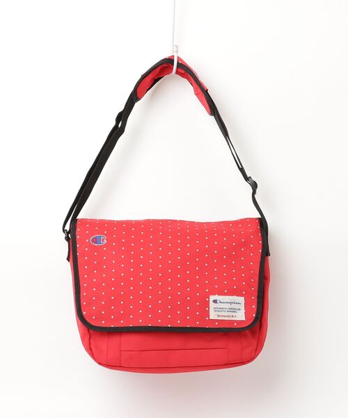 Champion（チャンピオン） メッセンジャーバッグ - レッド レディース