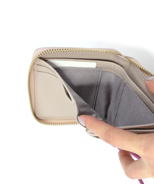 「Beau're」 財布 FREE グレイッシュベージュ レディース_画像9