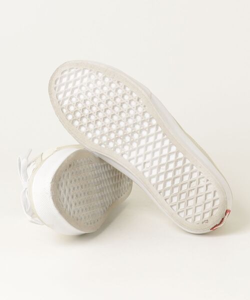 「VANS」 ローカットスニーカー 23cm ベージュ レディース_画像3