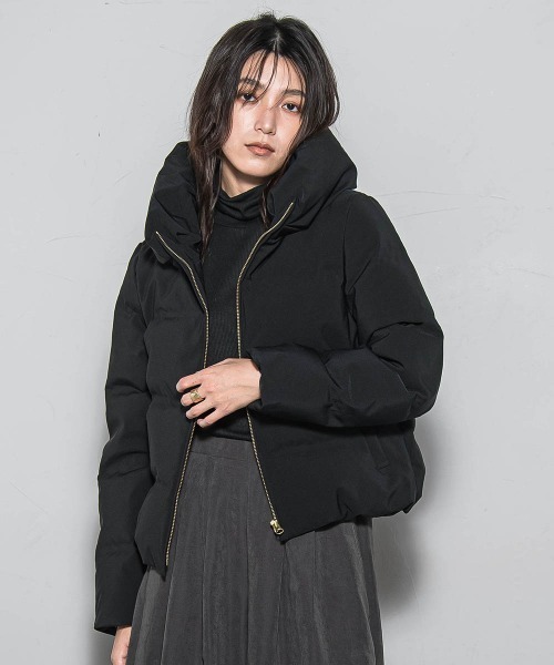 新品MAYSON GRAY(メイソングレイ) ミドルフーディダウンコート S MAYSON GREY（メイソングレイ） ダウンコート ダウンジャケット