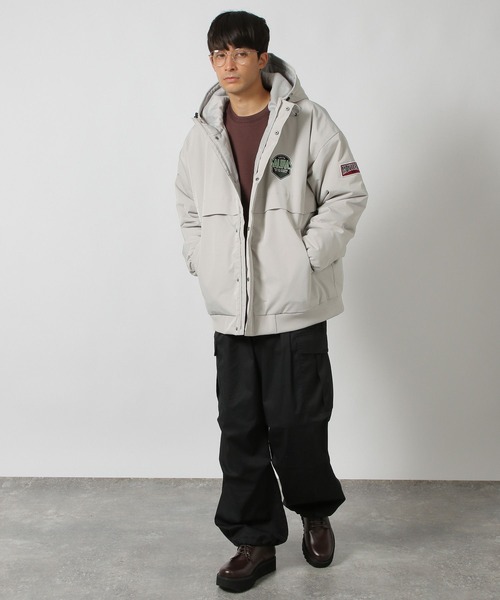 「LAKOLE」 ブルゾン MEDIUM ブラック メンズ_画像2