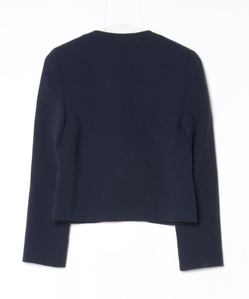 「CARVEN」 テーラードジャケット 38 ネイビー レディース_画像2