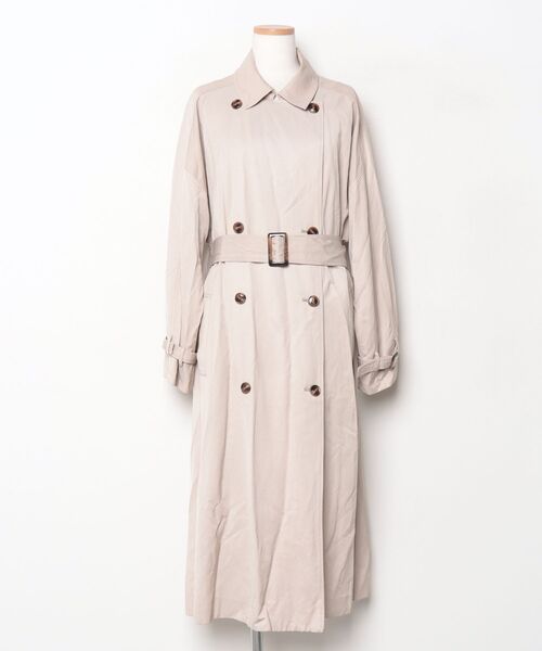 NATURALBEAUTYBASICトレンチコート Mサイズ ベージュ ロング NATURAL 