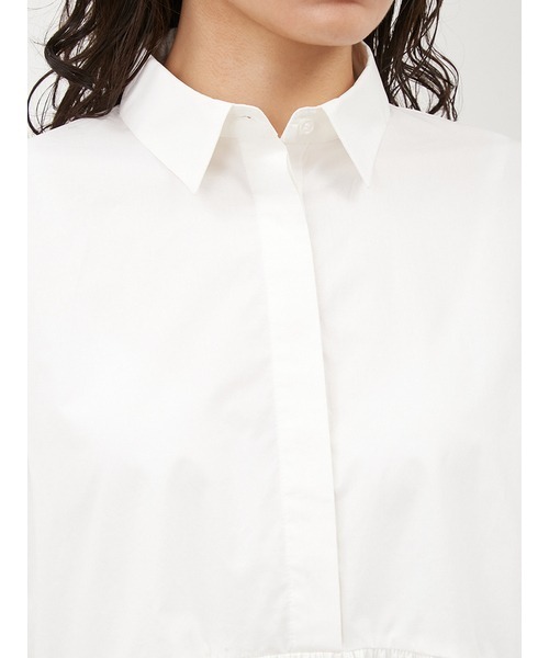 「Mila Owen」 長袖チュニック 1 ベージュ レディース_画像6