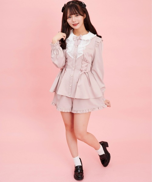 「Secret Honey」 セットアップ MEDIUM ブラック レディース_画像5