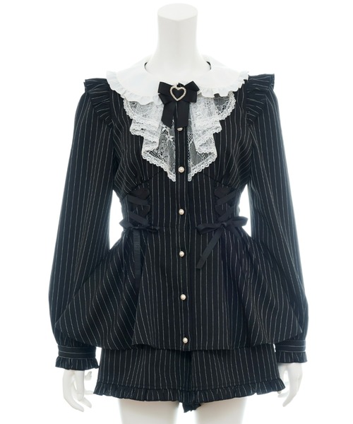 「Secret Honey」 セットアップ MEDIUM ブラック レディース_画像9