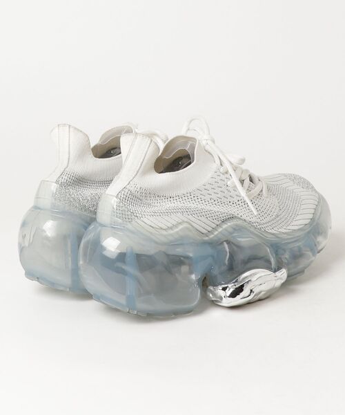 「grounds」 ローカットスニーカー 38 ホワイト レディース_画像2